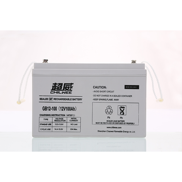 12V 100AH ​​ipari UPS energiatároló ólom-savas akkumulátor